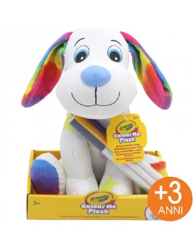 CRAYOLA COLORA IL TUO PELUCHE CAGNOLINO