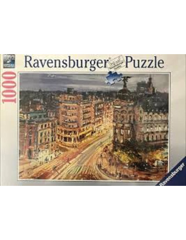 PUZZLE 1000 RAVENSBURGER GRAN VIA MADRID
