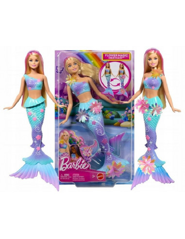 BARBIE SIRENA MAGICI FIORI VARIANTI...