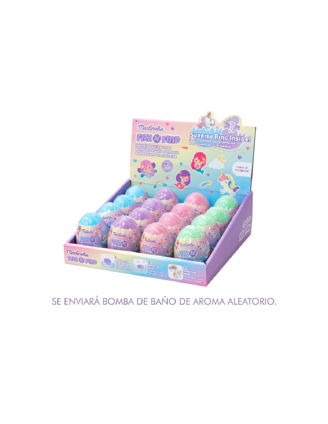 MARTINELIA BOMBE DA BAGNO UOVA GR 150 | Natullo Toys