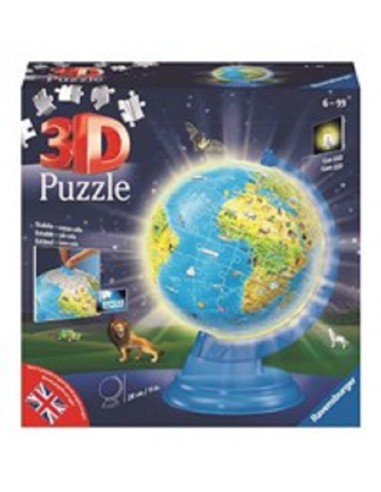 RAVENSBURGER PUZZLE 3D MAPPAMONDO CON...